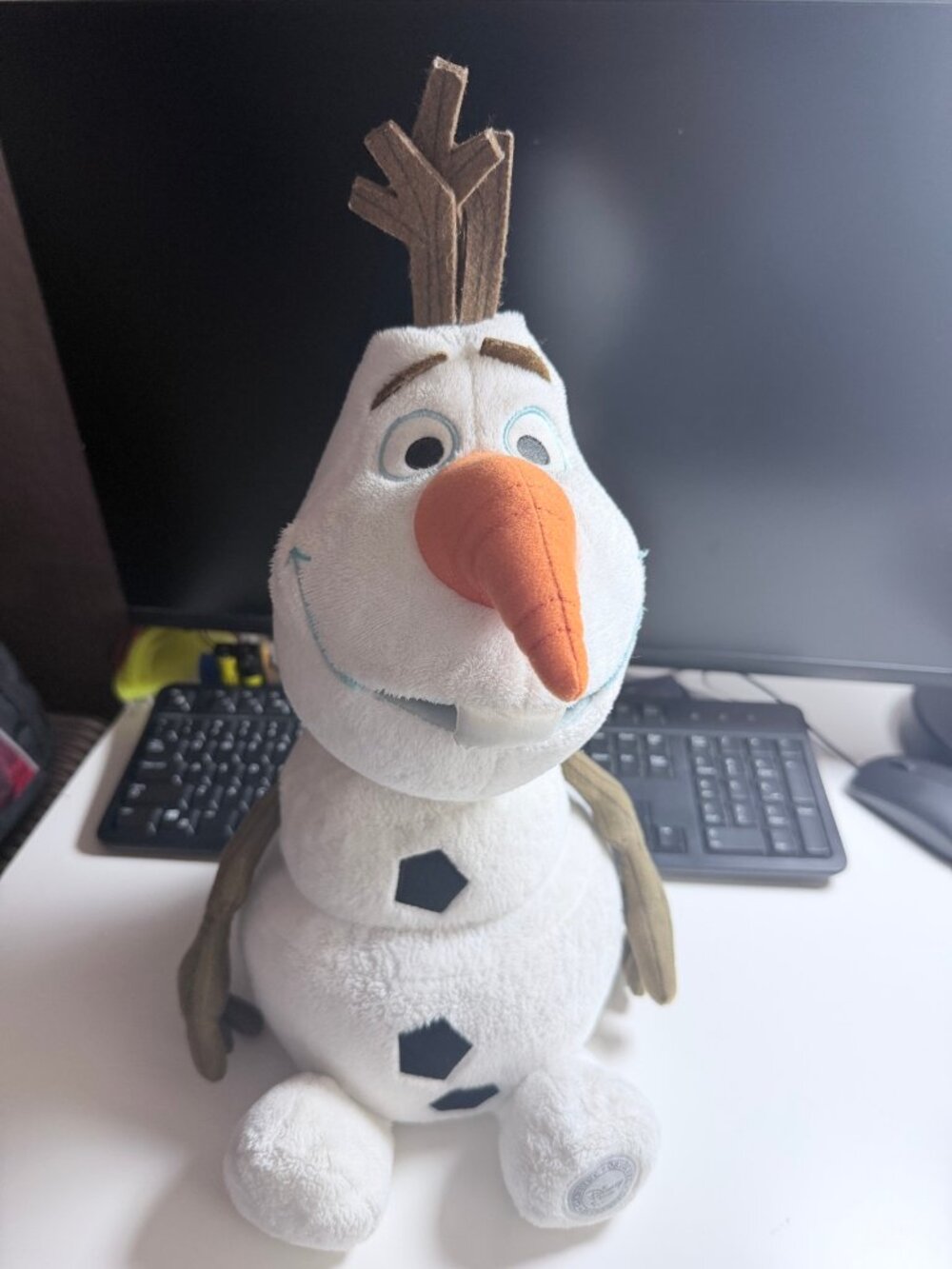 Disney Store Olaf Plush Frozen Snowman Stuffed Toy